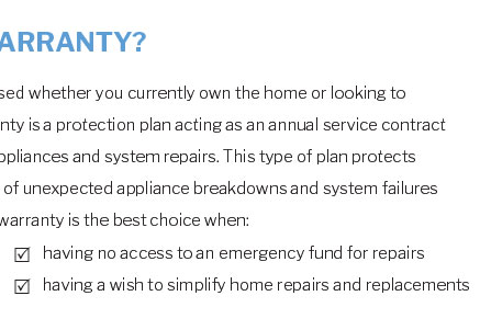 american home warranty claim